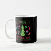 Prettig Microbe-feest Microbiologie Wetenschappers Koffiemok (Links)