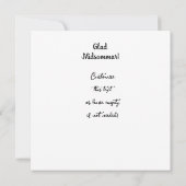 Prettig Midsommar Zweedse volks kunst Kaart (Achterkant)