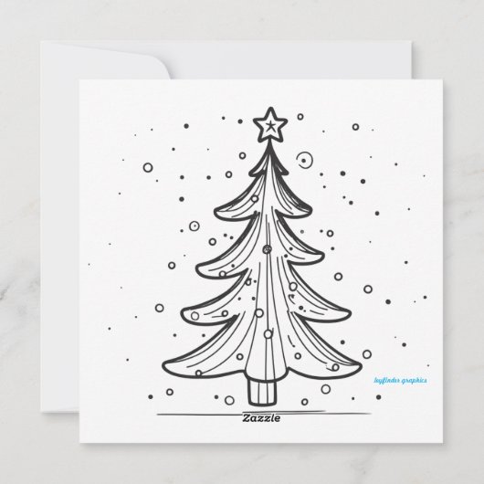 Prettig midwinter, Seizoensgroeten van het bos Feestdagenkaart (Achterkant)