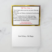 Prettig National Beer Lover's Day, Funny Holidays  Kaart (Binnen)