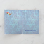 Prettig Nieuw Joods Jaar Feestdagen Kaart (Binnen)