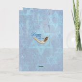 Prettig Nieuw Joods Jaar Shana Tova Feestdagen Kaart (Achterkant)