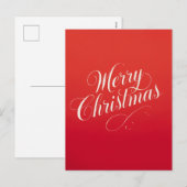 Prettig Nieuwjaar Zalig Kerstfeest Vakantieseizoen Feestdagenkaart (Voorkant / Achterkant)