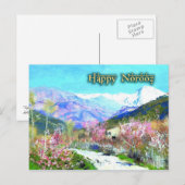 Prettig Norooz. Perzische nieuwjaarskaarten Feestdagenkaart (Voorkant / Achterkant)