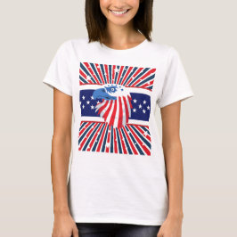 PRETTIG ONAFHANKELIJKHEIDSDAG 4 JULI T-SHIRT