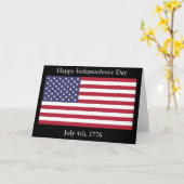 Prettig Onafhankelijkheidsdag, kaart (Gele Bloem)