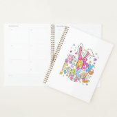 Prettig Pasen 2026 Schattig Konijn Konijn Pasen Da Planner (Display)