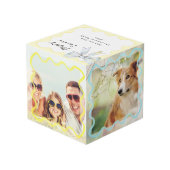 Prettig Pasen 4 Foto Pastel Kubus (Achter hoekig)
