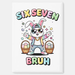 Prettig Pasen 67 meme Grappige Bunny Magneet