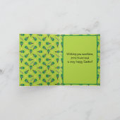 Prettig Pasen, aangepaste tekst kaart (Binnen)