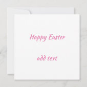 Prettig Pasen afbeelding van Pasen kaart (Achterkant)