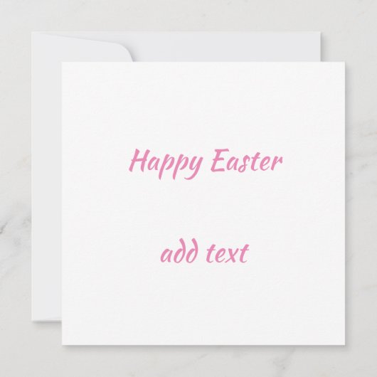 Prettig Pasen afbeelding van Pasen kaart (Achterkant)