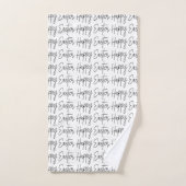 Prettig Pasen Bad Handdoek (Handdoek)