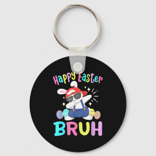 Prettig Pasen Broer Funny Dabbing Bunny Dab Dans R Sleutelhanger