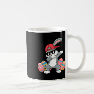 Prettig Pasen Bruh Bunny Dab Konijn Dans Jongens K Koffiemok