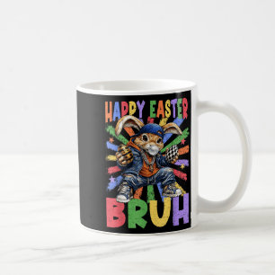 Prettig Pasen Bruh Konijn Paashaas Paaseieren Jage Koffiemok
