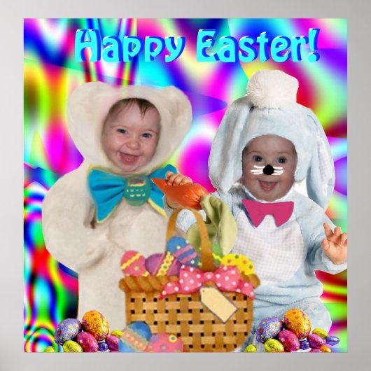 Prettig Pasen Buddies Poster (Voorkant)