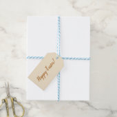 "Prettig Pasen" cadeaubijlage Cadeaulabel (Met Touw)