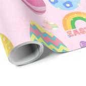 Prettig Pasen Cadeaupapier (Rol Hoek)
