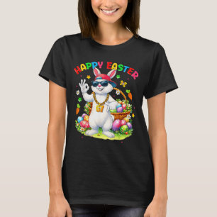 Prettig Pasen Dag 67 Konijn Zes Zeven Meme Pasen 6 T-shirt