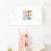 Prettig Pasen Dag Grappige Schoolbus Chauffeur Lev Spandoek (Insitu)