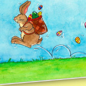 Prettig Pasen door Nicole Janes Kaart