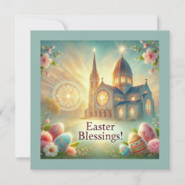 "Prettig Pasen: Een dag van liefde & lol" Feestdagenkaart