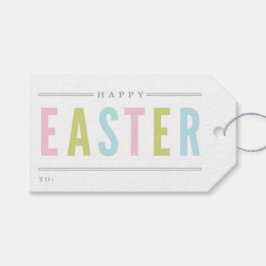 Prettig Pasen | Feestdag  Cadeaulabel