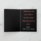 Prettig Pasen Feestdagen Kaart (Binnen)