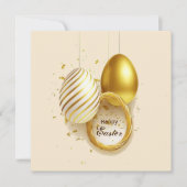 Prettig Pasen Feestdagenkaart (Voorkant)