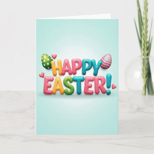 Prettig Pasen Feestelijke Fun Kaart