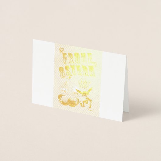 Prettig Pasen Folie Kaarten (Voorkant)