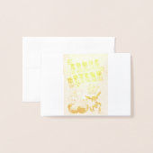 Prettig Pasen Folie Kaarten (Voorkant met envelop)