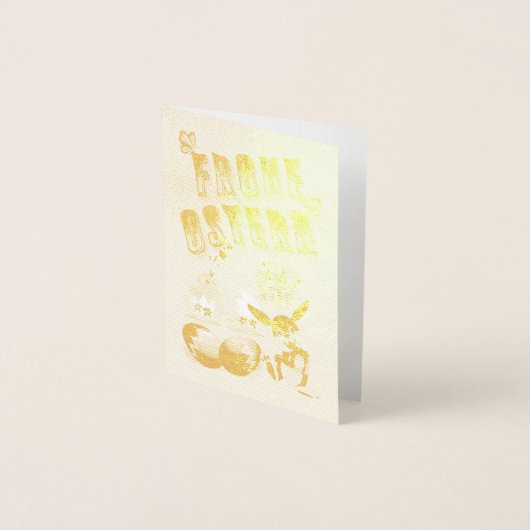 Prettig Pasen Folie Kaarten (Voorkant)