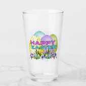 Prettig Pasen Glas (Voorkant)