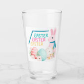 Prettig Pasen Glas (Voorkant)