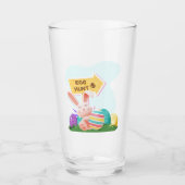Prettig Pasen Glas (Voorkant)