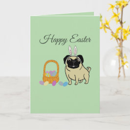 Prettig Pasen, hond Kaart