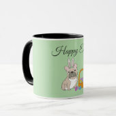 Prettig Pasen, hond Mok (Voorkant links)