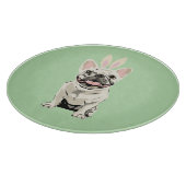 Prettig Pasen, hond Snijplank (Hoek)