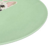 Prettig Pasen, hond Snijplank (Hoek)