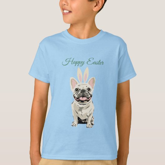 Prettig Pasen, hond T-shirt (Voorkant)