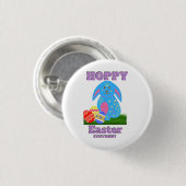 Prettig Pasen iedereen Ronde Button 3,2 Cm (Voorkant /achterkant)