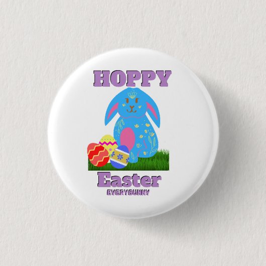 Prettig Pasen iedereen Ronde Button 3,2 Cm (Voorkant)