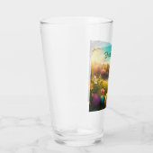 Prettig Pasen in een lentelandschap Glas (Rechts)