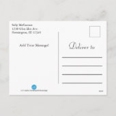 Prettig Pasen Jelly Bean Konijn Feestdagenkaart (Achterkant)