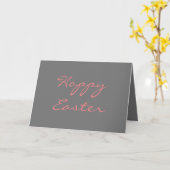 Prettig Pasen Kaart (Gele Bloem)