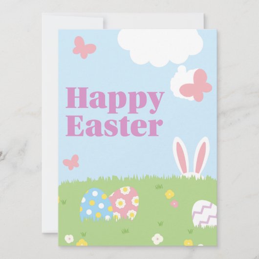 Prettig Pasen Kaart (Voorkant)