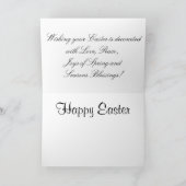 Prettig Pasen Kaart (Binnen)