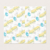 Prettig Pasen Kaart (Buitenkant ongevouwen)